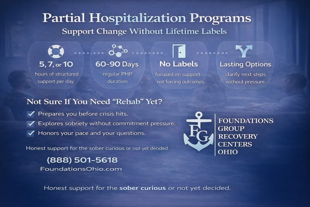 Partial Hospitalization Program for the Sober Curious